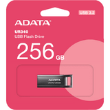 Memorie USB ADATA UR340 256 GB, USB stick nickel, USB-A 3.2 Gen 1