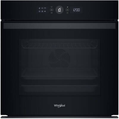 Whirlpool WOI4S8PM0SBA Oven, Built-in, Electric, Width 59.5 cm, Self cleaning, Black
