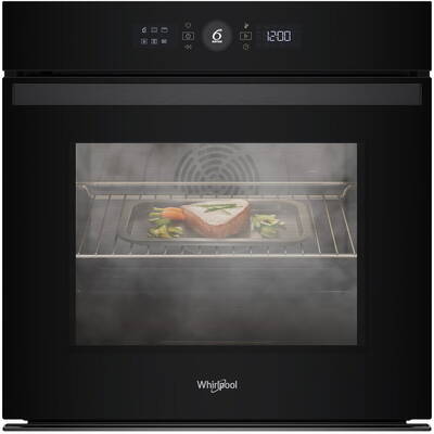 Whirlpool WOI4S8PM0SBA Oven, Built-in, Electric, Width 59.5 cm, Self cleaning, Black