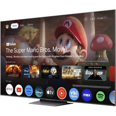 Televizor TCL Mini LED 75Q8C, 189 cm, Smart Google TV, 4K Ultra HD, (Model 2025)