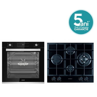 Samus PACHET Cuptor + Plita ONL15(SCE828GCF3D+PSG-64SG2)