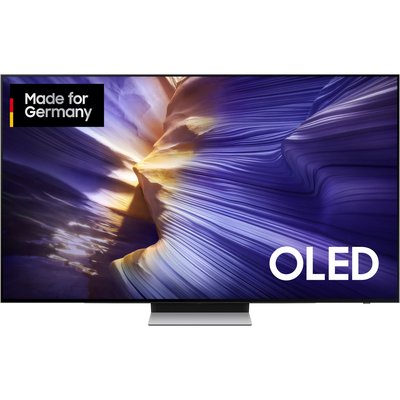 Televizor Samsung GQ77S90FAEXZG, OLED TV - 77 - black/silver, UltraHD/4K, Vision AI, PVR, twin tuner, 100Hz panel