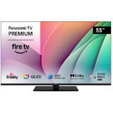 TV-55W80AEZ, QLED TV - 55 - black, UltraHD/4K, Wi-Fi, Bluetooth