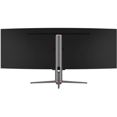 Monitor Gaming VA LED Dahua 49" LM49-EW410CA, DQHD (5120 × 1440), HDMI, DisplayPort, Boxe, Ecran curbat, 120 Hz, 1 ms (Negru)