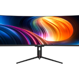 Gaming VA LED Dahua 49" LM49-EW410CA, DQHD (5120 × 1440), HDMI, DisplayPort, Boxe, Ecran curbat, 120 Hz, 1 ms (Negru)