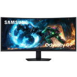 Gaming VA LED 40" LS40FG750EUXEN, WUHD (5120 x 2160), HDMI, DisplayPort, Ecran curbat, 180 Hz, 1 ms (Negru)