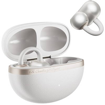 Casti Bluetooth QCY Căști fără fir Crossky C50 (alb)