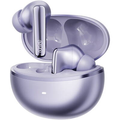 Casti Bluetooth Căști TWS QCY MeloBuds N70 (violet)