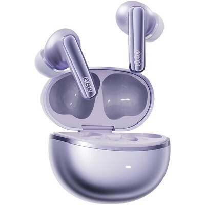 Casti Bluetooth Căști TWS QCY MeloBuds N70 (violet)