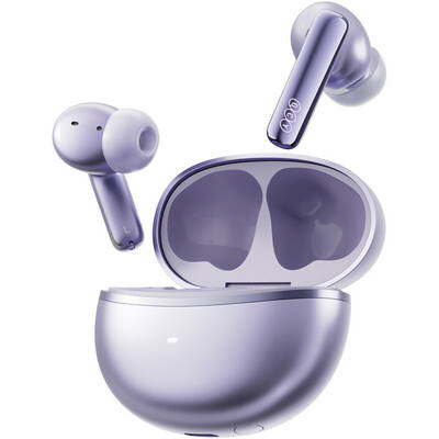 Casti Bluetooth Căști TWS QCY MeloBuds N70 (violet)