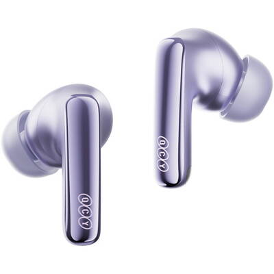 Casti Bluetooth Căști TWS QCY MeloBuds N70 (violet)